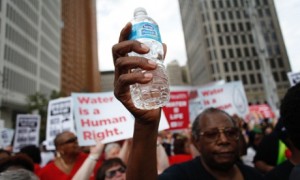 Protest Advocate Water Access Is Basic Right, After City Of Detroit Starts Cutting Service